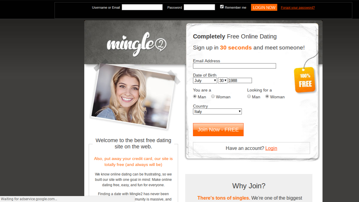 Trovare i profili di dating online gratis