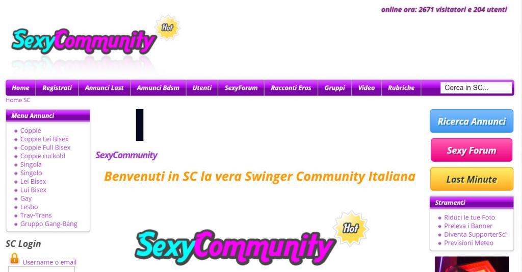 sexycommunity opinioni pareri gratis