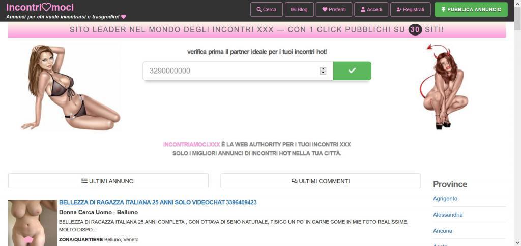 incontriamoci xxx recensione opinione annunci hot