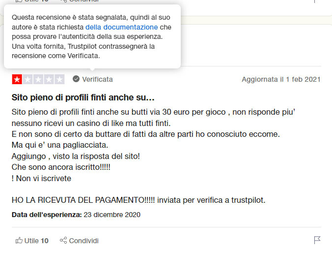 recensioni verificate onlovee