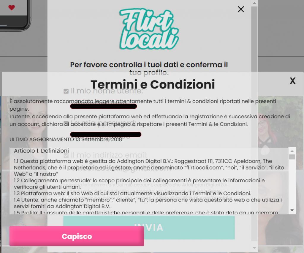 truffa flirtlocali falsi profili